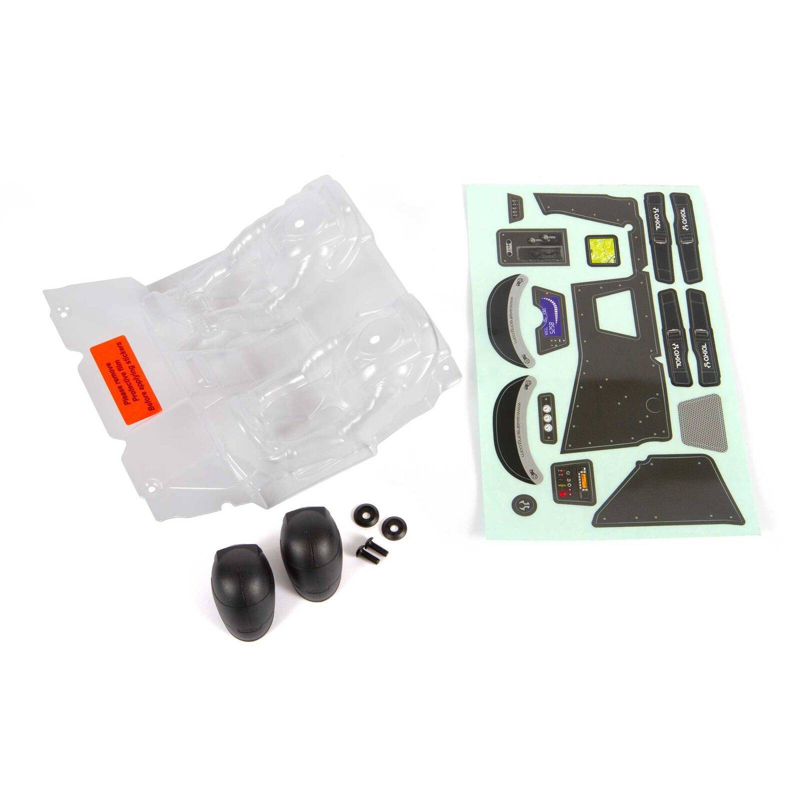 Axial AXI230011 Interior Set Clear Capra 1.9 UTB
