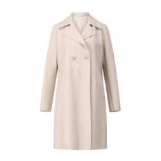 Milestone, Kappa, Dam, L, Läder, Zora Läderrock - beige (L)