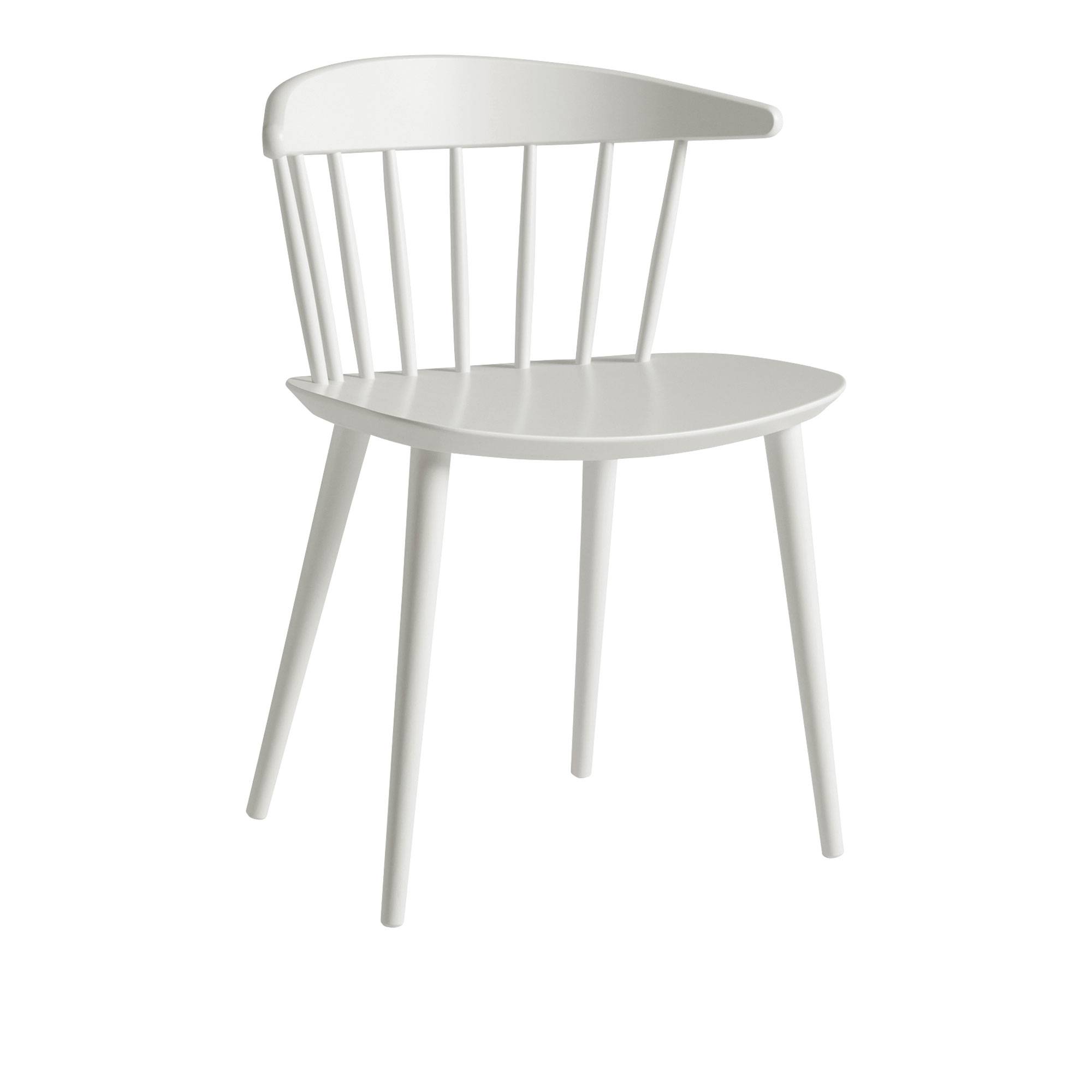 HAY - J104 Chair, White - Matstolar - Jørgen Bækmark - Vit - Trä