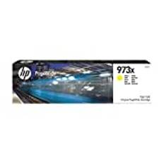 HP 973X (F6T83AE) Original Druckerpatrone Gelb mit hoher Reichweite für HP PageWide Pro 452, XL