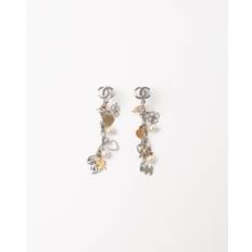 CHANEL CC Clover & Hearts Dangling Earrings - Multicolour