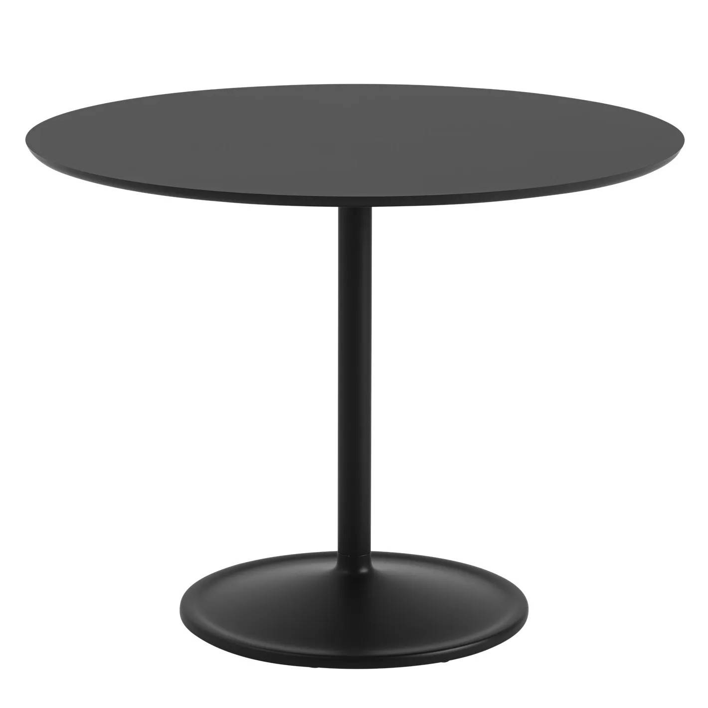 Muuto, Soft matbord 95 - Black Nanolaminate Black
