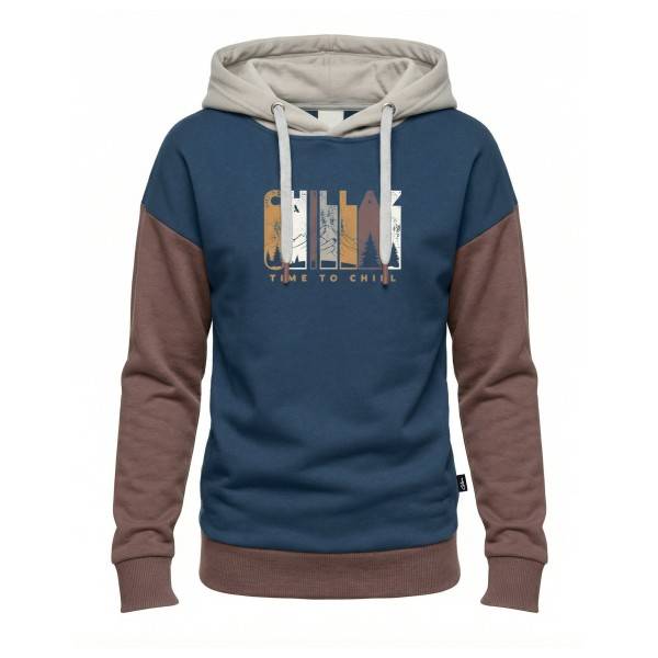 Chillaz Kid's Curitiba Time To Chill Hoodie Børn størrelse 128 farve blå