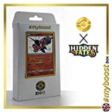 Buzzwole (Masskito) SV24/SV94 Shillernd – #myboost X Sun & Moon 11.5 Hidden Fates – låda med 10 engelska pokémon-kort