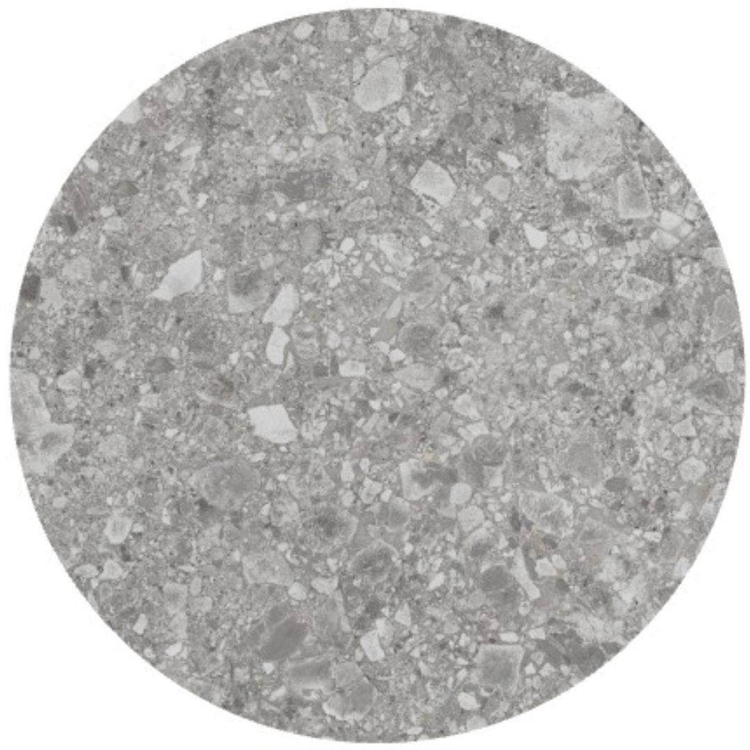 Flûte round spisebord - Ceramic - Sovet Italia