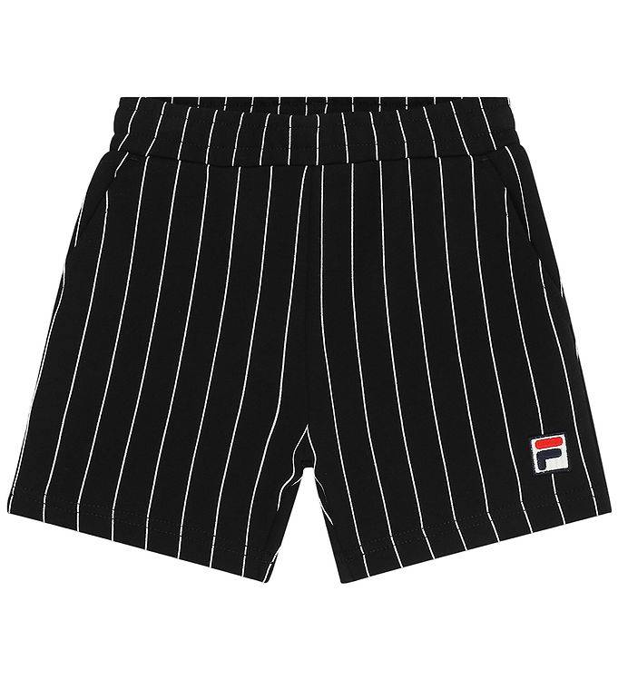 Fila Sweatshorts - Lubaco - Svart/Häger Striped - Fila - 7-8 år (122-128) - Shorts