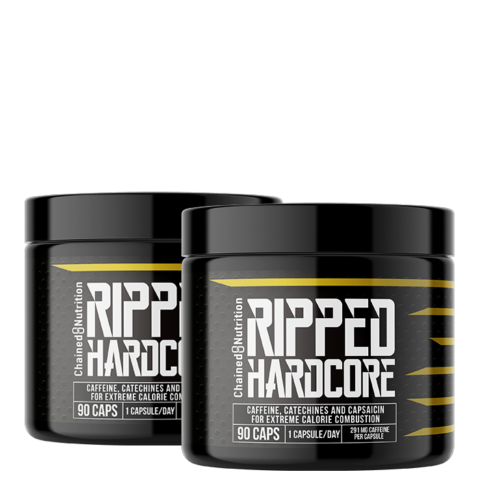 2 x Ripped Hardcore Fat Burner 90 kapsler