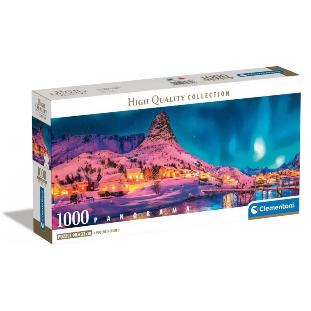 Cities Lofoten Norge 1000-bitars panoramapussel Clementoni