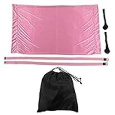 Apexare Aerial Yoga Hammock, Stretchable Training Handstand Split Leg Yoga Hammock, Portable Elastic Aerial Hammock, Yoga Swing, for Home, Fitness, Flexibility, Gym, Yoga Room (Pink)