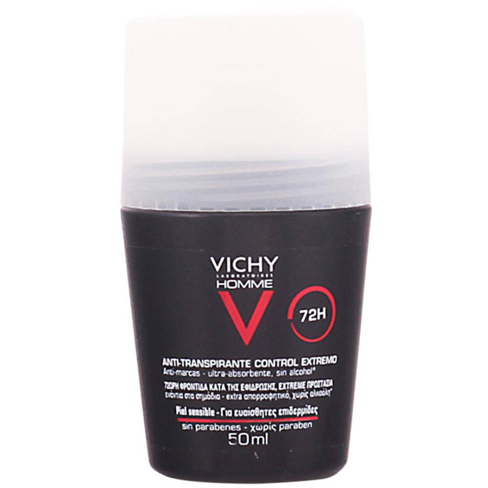 Vichy - Anti-Perspirant Herr Roll-On 72H Extrem Kontroll 50 ml - 50 ml