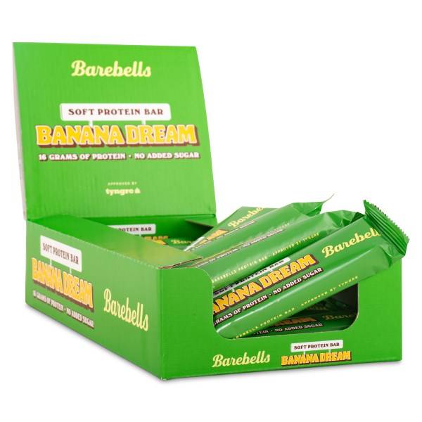 Barebells Soft Protein Bar, Banana Dream, 12-pak