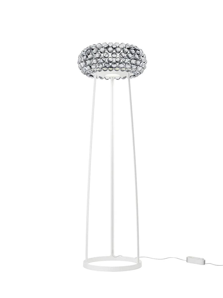Caboche Gulvlampe fra Foscarini Mellem / Gennemsigtig - Jacobsen Plus
