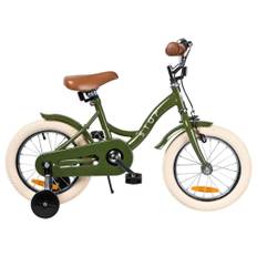 Stoy 14" Vintage Cykel Army Green 4 - 5 years      Unisex