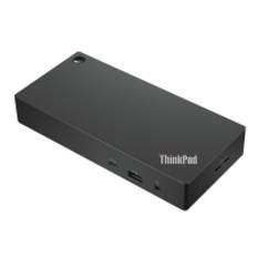 Lenovo ThinkPad Universal USB-C Dock - Dockningsstation - USB-C - HDMI, 2 x DP - 1GbE - 90 Watt