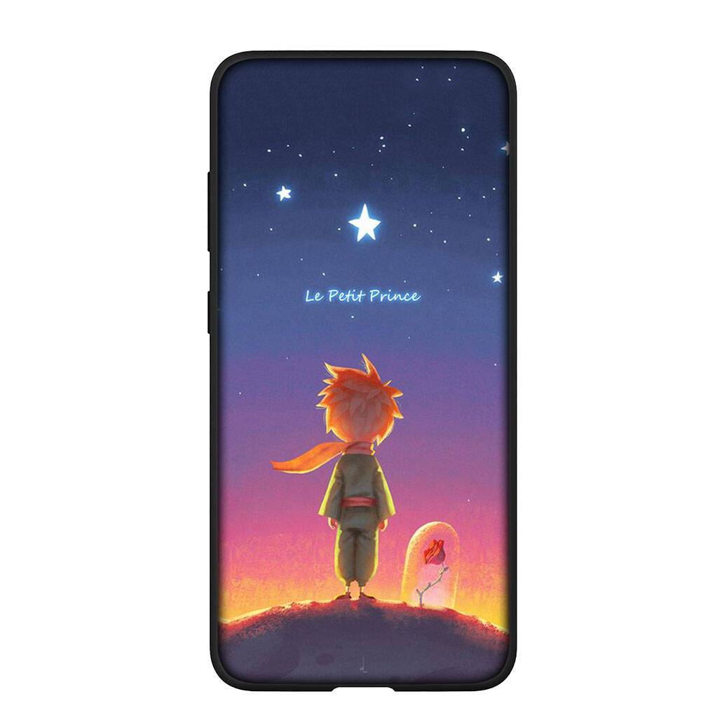 Phone Case for Samsung Galaxy S25 S23 S22 S24 Ultra FE A05 A06 A15 A16 A36 A37 A35 A54 A55 A56 A57 A25 A26 A53 A17 A07 A52 A33 The Little Prince Cover for Xiaomi Poco X7 5G ecru
