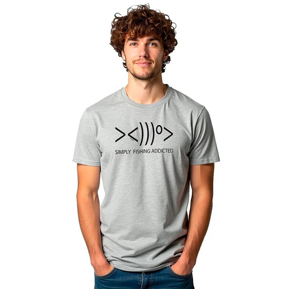 Kruskis Simply Fishing Addicted Eco T-shirt Med Korte ærmer