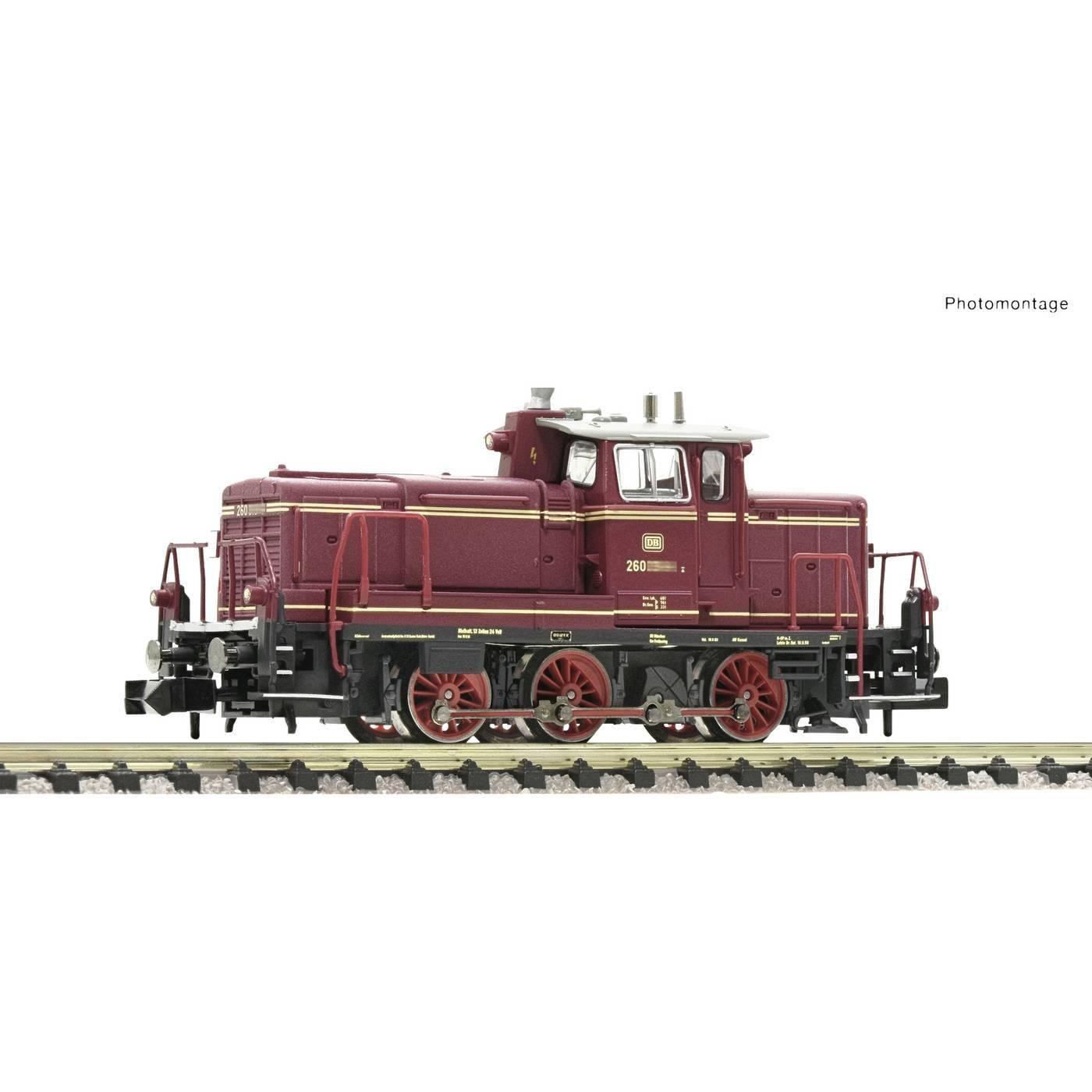 Diesellok N Fleischmann 7360027 Analog DC