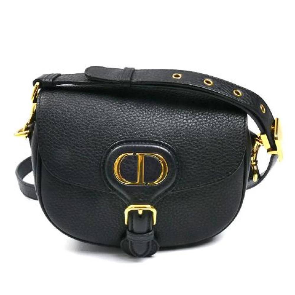 Dior Vintage Pre-owned Læder Cross Body Taske - Vintage - Dame - Sort - ONE SIZE - Læder