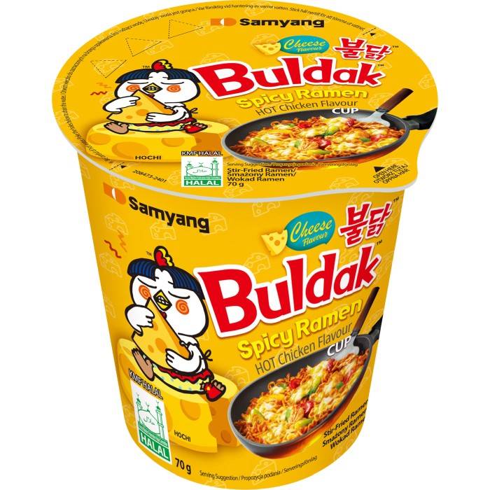 Samyang Ramen Buldak Cheese Cup 70g