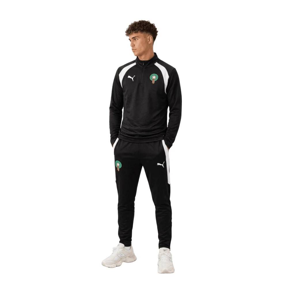 PUMA Marokko Træningssæt Senior 2026/2027 - Træning - Herre - Sort - 2XL - Polyester