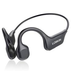 LOBKIN Knochenschall Kopfhörer, Open Ear Kopfhörer Kabellos Bluetooth Knochenschall, Bone Conduction Headphones für Fitness, Fahren, Laufen