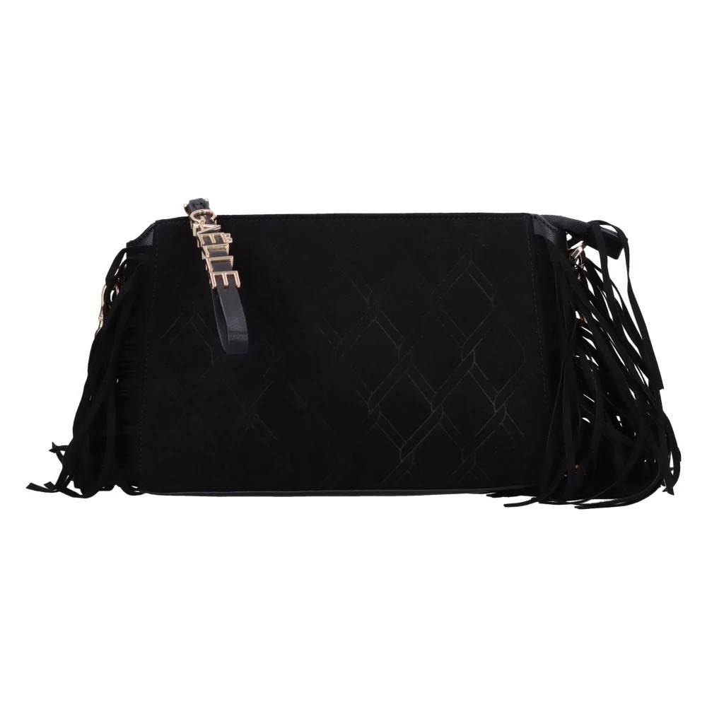 Gaëlle Paris Suede Taske - Tasker - Dame - Sort - ONE SIZE - Suede