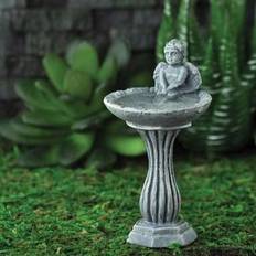 Angel birdbath