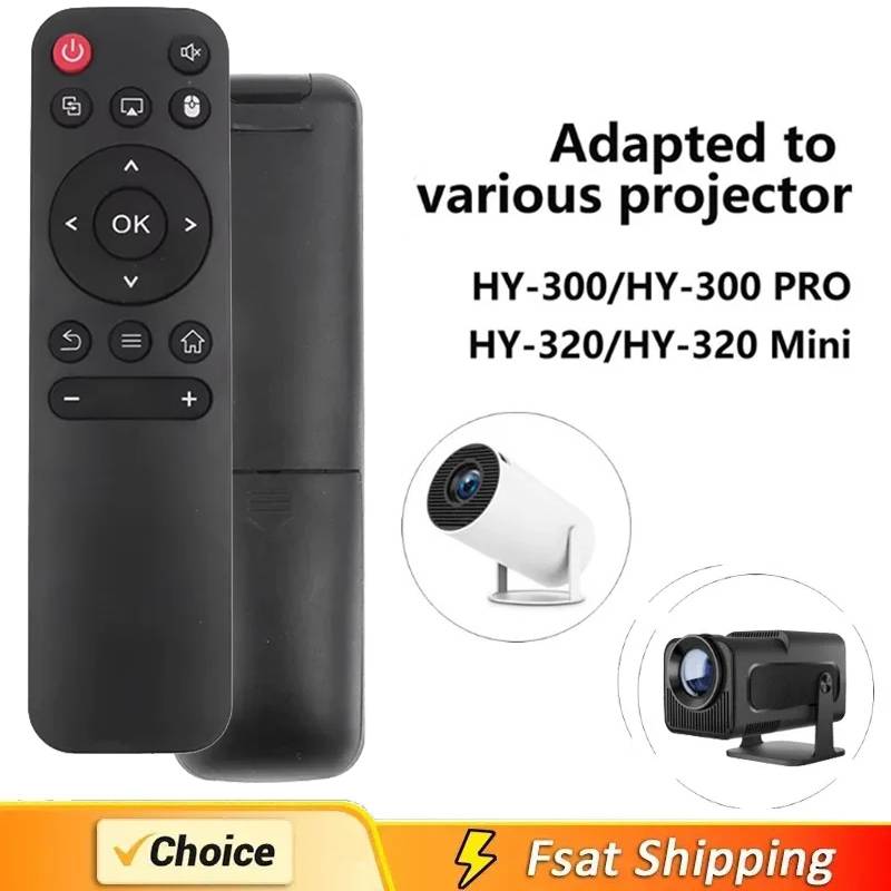 Projector Remote Control For HY300 HY320 HY300 PRO Projector Portable Control Remote Universal