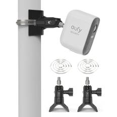 HOLACA Universelle Masthalterung für Arlo Pro 4 Arlo Pro 3 Arlo Pro 2 eufyCam 2C/2C Pro/3/3C eufyCam 1 und 2 eufyCam E Arlo Ultra Arlo Ultra 2-Überwachungskamera(schwarz 2pack)