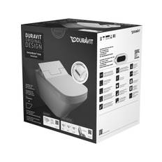 Duravit SensoWash Slim WC-Set wandhängend Weiß 376x620x106 mm , 631001002004300