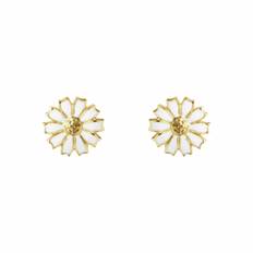 DAISY Earrings gold-plated Silver 7 mm