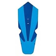 Vriusi Surf Traction Pad, Skimboard Traction Pads, Front Tail Pad, Paddleboard Anti Slip, Blue Traction Pads, Anti Slip Surfboard Mat, Eva Foam Pads för Longboard Paddleboard Surfboard, Blå