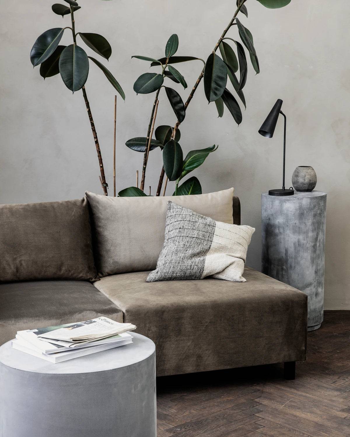Bordlampe, HD, Mat sort