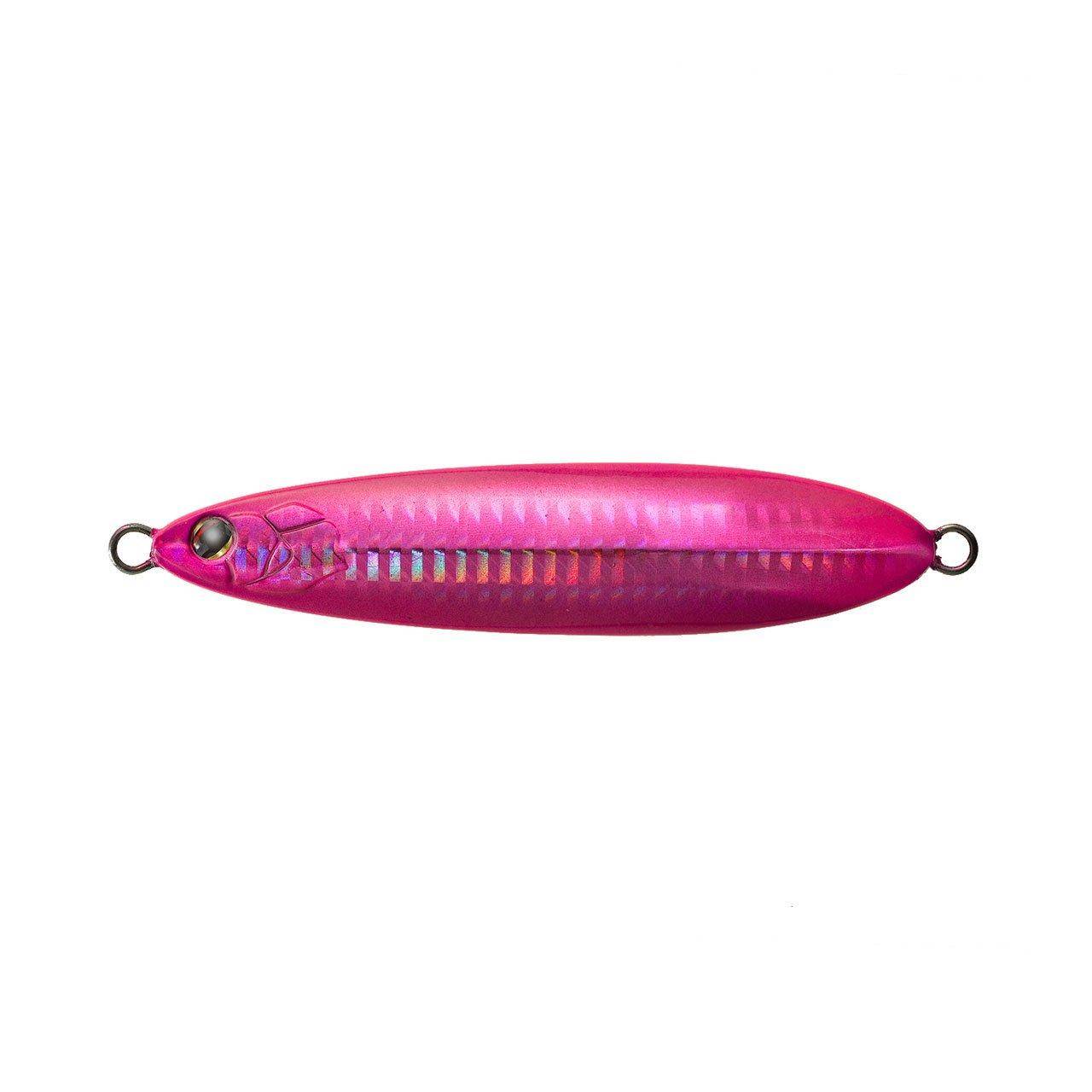 TIEMCO Ocean Dominator Bottom Fish Metal Jig Holo Lure, 108mm, 140g, Pink, #18