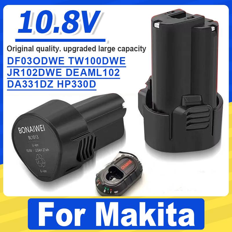 4000mAh For Makita 10.8V/12V Li-ion Rechargeable Battery for  BL1013 BL1014 BL1013 BL1014 LCT203W 194550-6 194551-4
