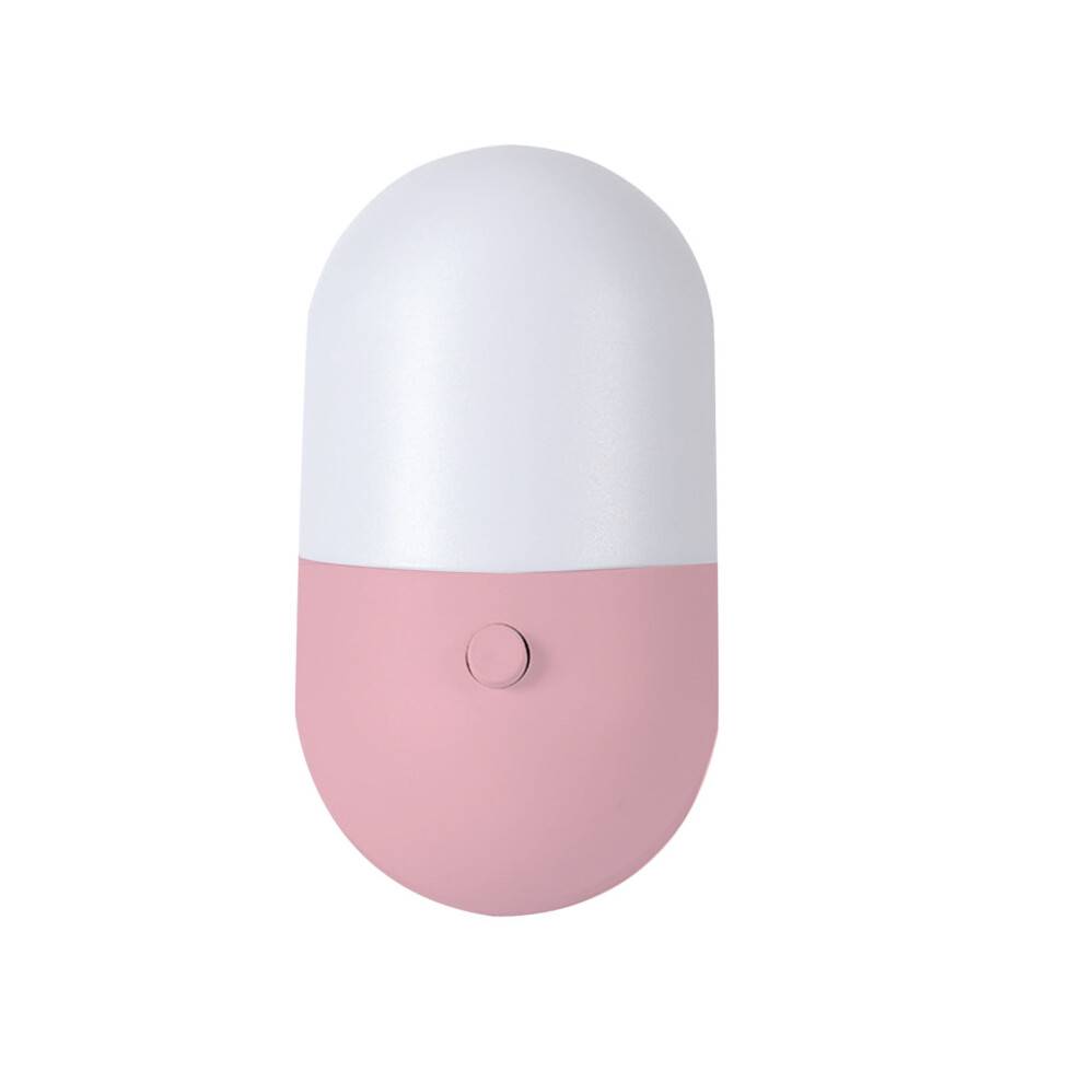 Mini LED-pære, varmt og hvidt lys, stikkontakt, 2 stk.