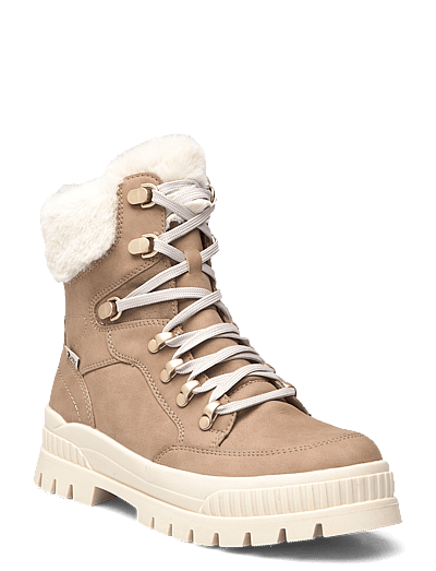 Rieker W2174 - Varmfodrade stövlar - BEIGE / beige