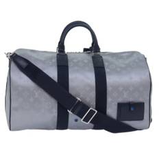 Louis Vuitton Vintage, Pre-owned, unisex, Grå, ONE SIZE, Tyl, Pre-owned canvas tasker