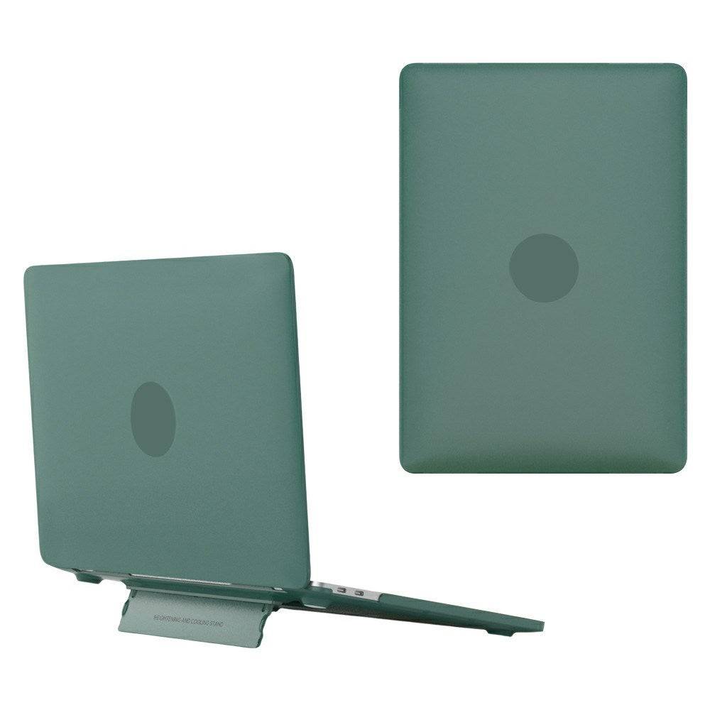 EIDERWOOD MacBook Neo 13 A18 Pro (2026) Cover m. Indbygget Ståfunktion - Mørkegrøn