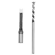 Fyrkantshåls-stämborr av legerat stål, justerbar stämmejsel, träbearbetning elverktyg, träbearbetningshålsåg, stämborrsats (12,7 mm)