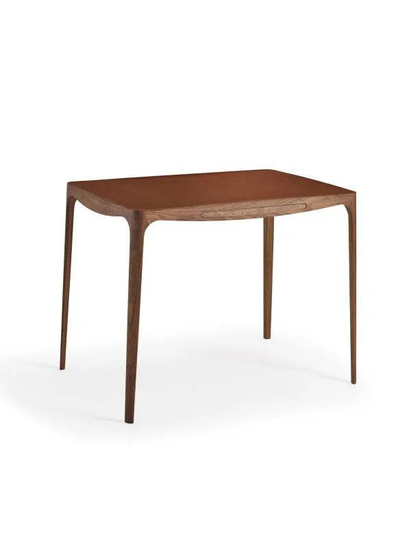 Ro skrivebord AK1310 fra Naver Collection Eg, sæbe / Læder, brandy - Jacobsen Plus