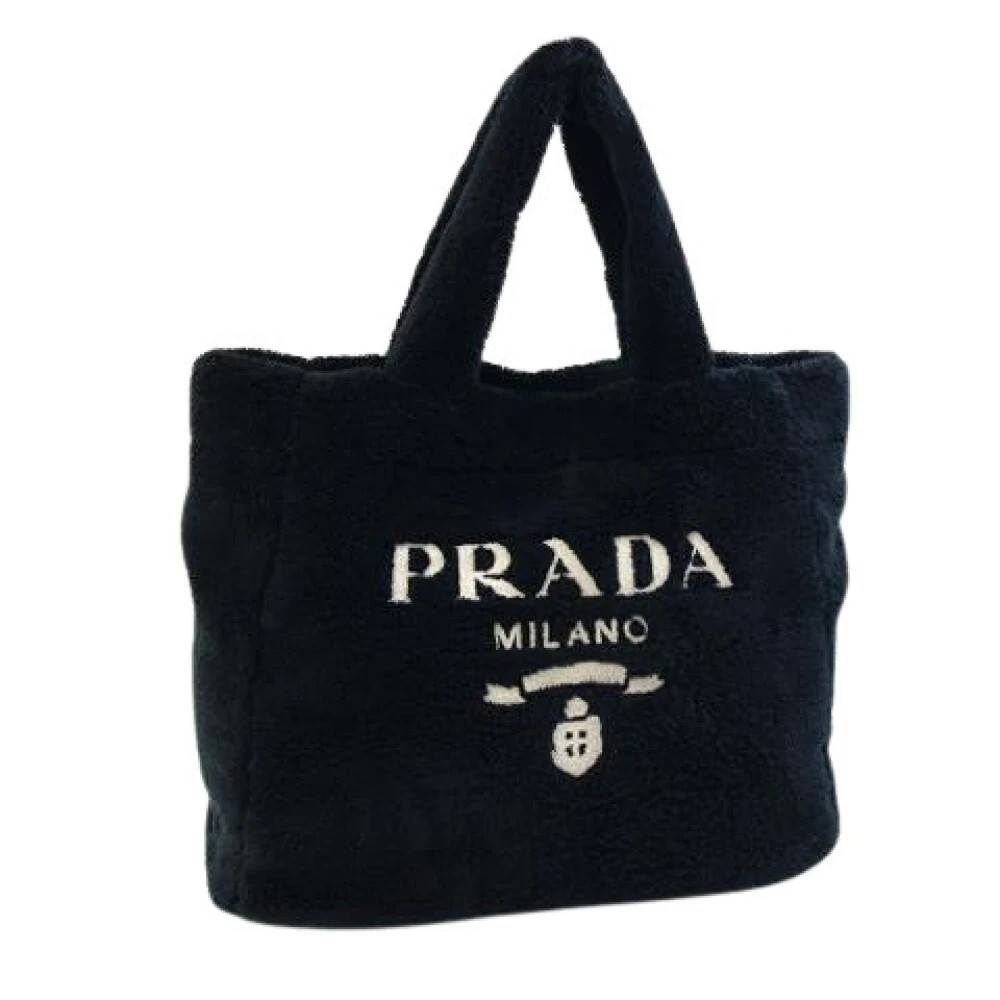 Prada Vintage Pre-owned Vintage Tote Bag - Vintage - Dame - Sort - ONE SIZE - Polyester
