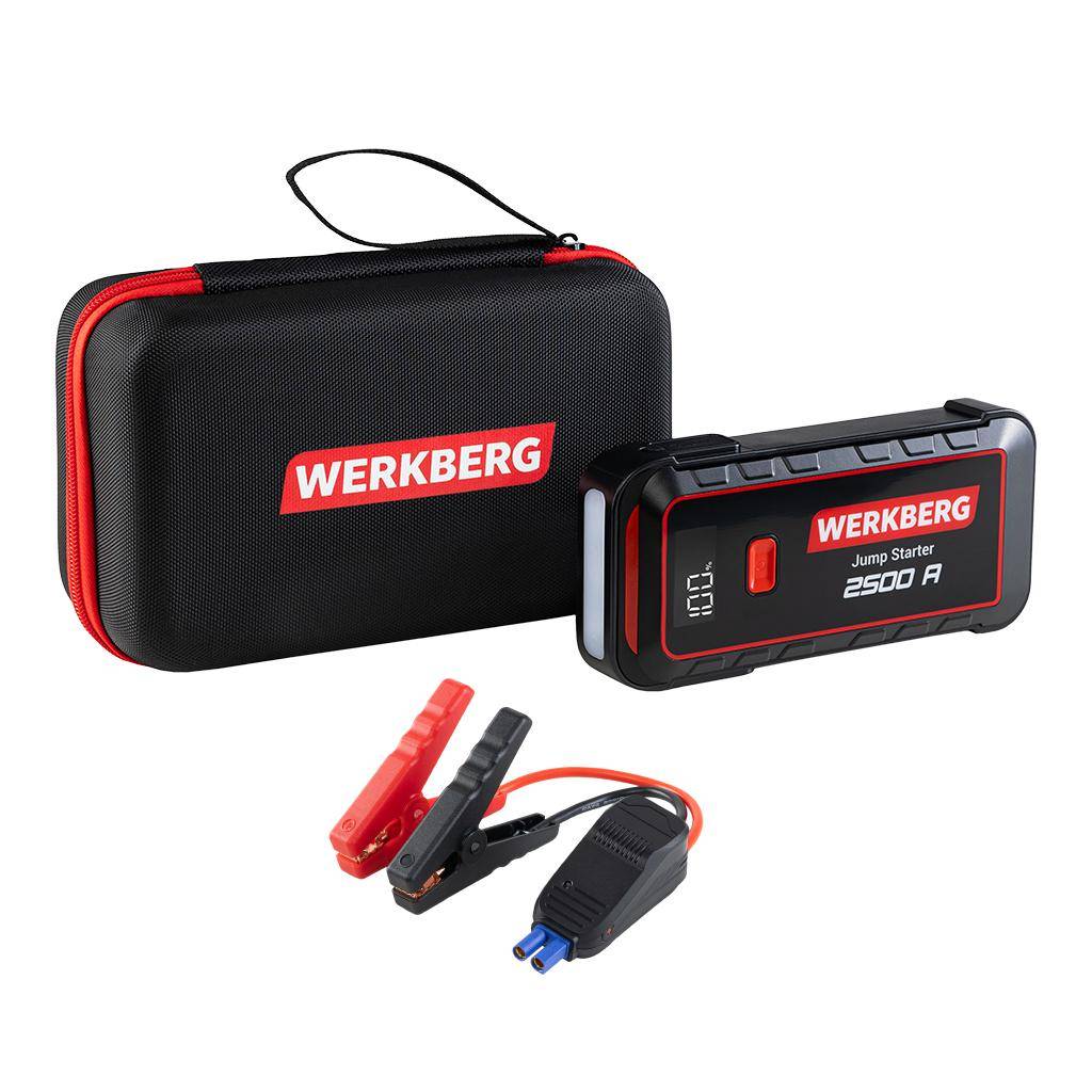 Startbooster WERKBERG AL004 1500A/2500A 25800mAh N