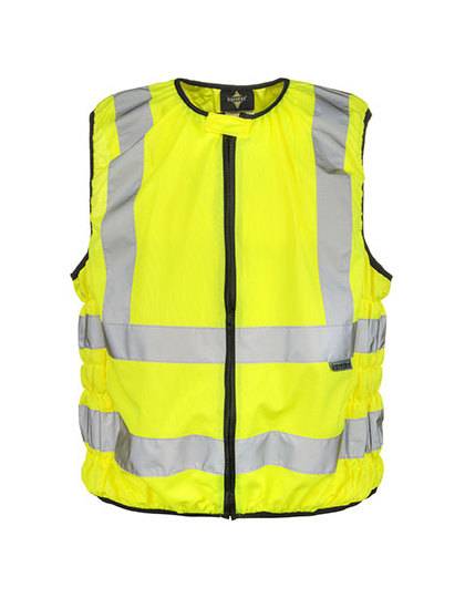 Hi-Vis Biker Safety Vest Schleiz KX511 - Gul, 4XL.