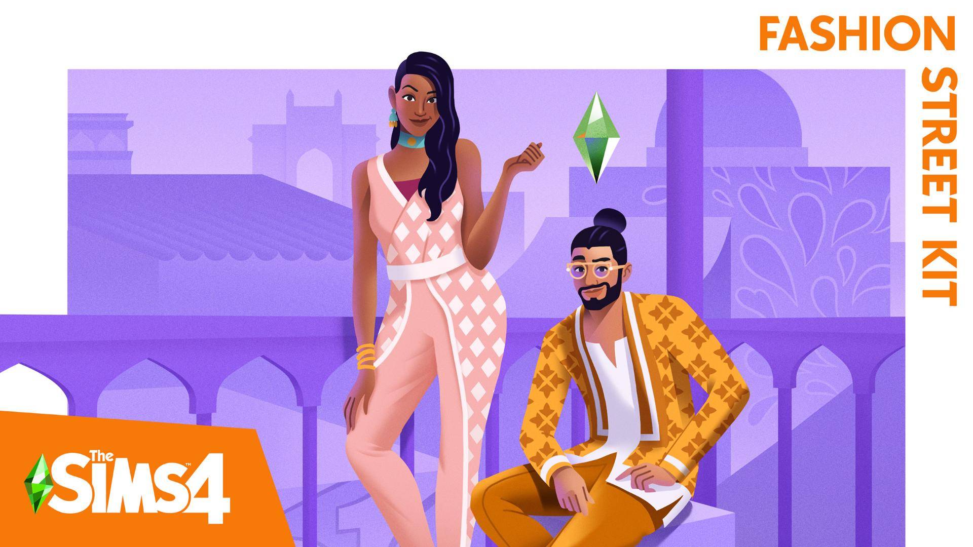 The Sims 4 - Fashion Street Kit DLC Origin (EA App / PC) – EA Origin / Region free