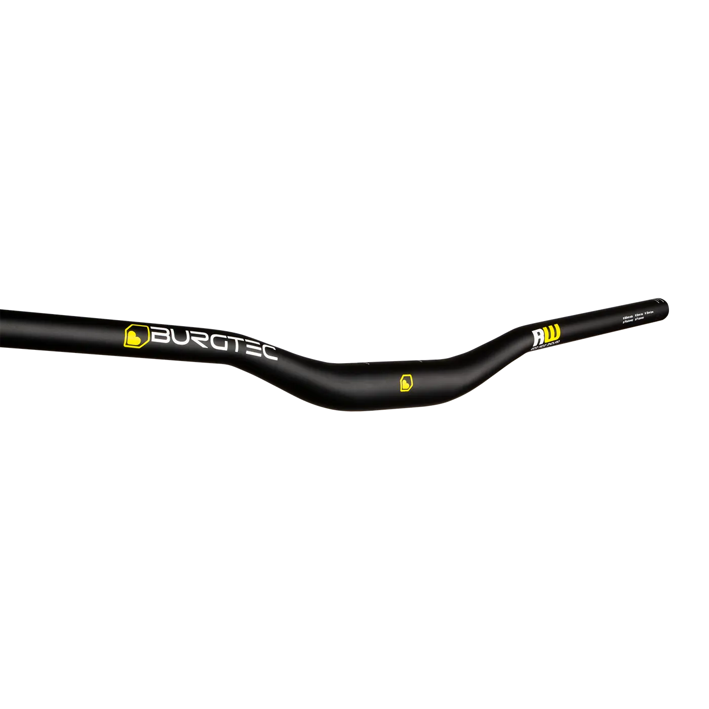 Burgtec Ride Wide Alloy Enduro Handlebar 30MM RISE 31.8MM CLAMP.