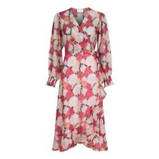 Neo Noir Eva Maxi Flower Kjole Pink - 36