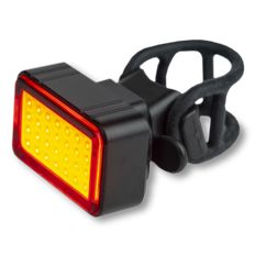 Smarter® Bullit Cykellampa B820 RÖD | 50lm