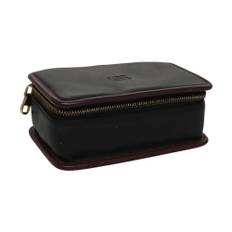Loewe Pre-owned, Vintage , Dame, Sort, ONE SIZE, Læder, Brugt Rejsetaske Læder Lynlås