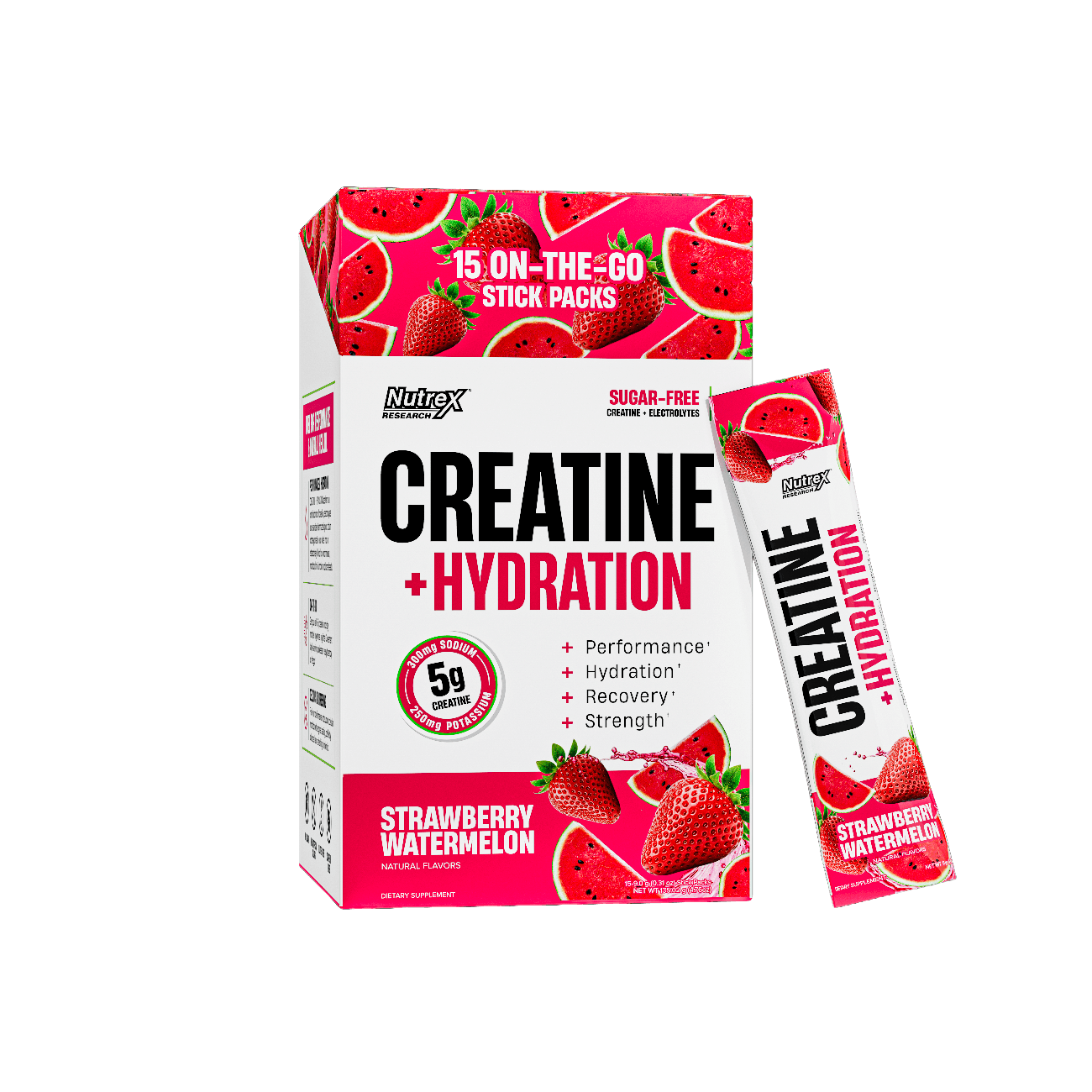 Nutrex Essentials Creatine + Hydration - Fruit Punch